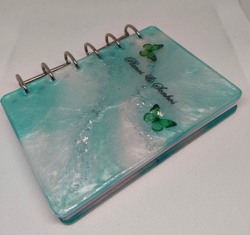 Caderno artesanal “Planos & Sonhos” - B7