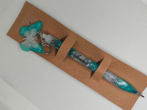 Caneta artesanal “Planos & Sonhos” 🦋