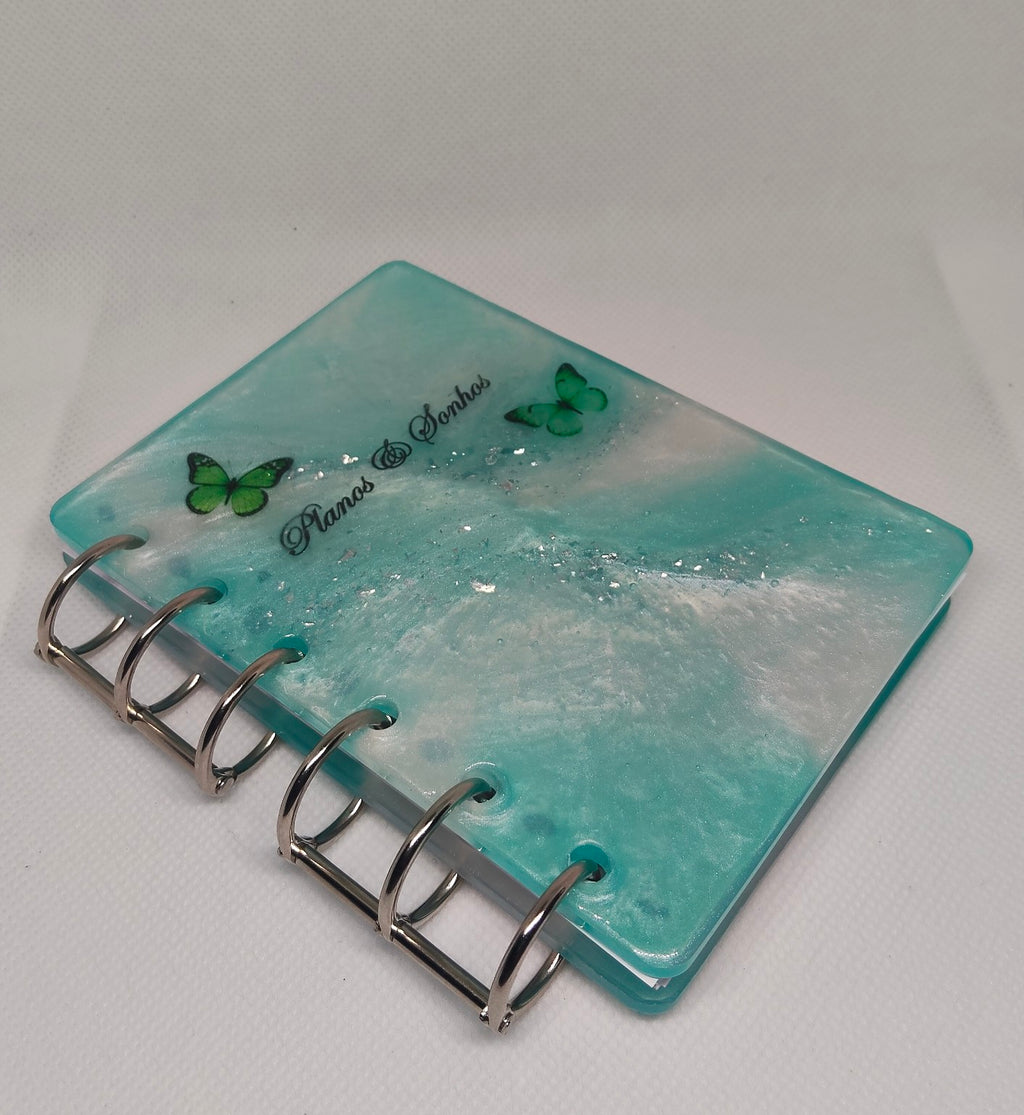 Caderno artesanal “Planos & Sonhos” - B7