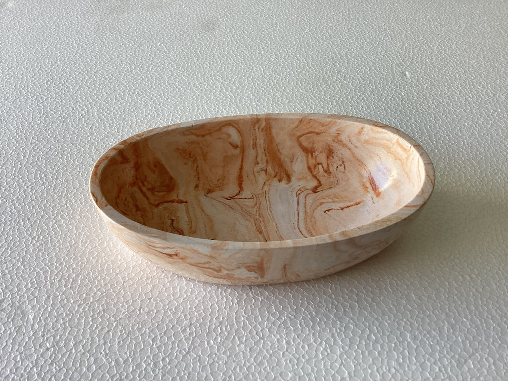 Bandeja Decorativa Marmoreada – Média
